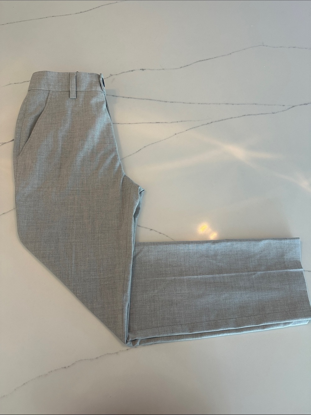 NEXT Light Gray Dress Trousers - Tailored, size 11